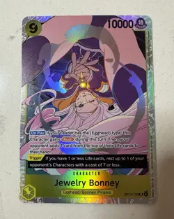 Jewelry Bonney (108) OP13-108 SR Carrying On His Will Foil ENGLISH NM+ - Image 1