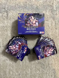 ONE PIECE CARD GAME THE AZURE SEA'S SEVEN BOOSTER BOX OP14 ENGLISH UNSEALED - Image 3