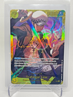 One Piece Trafalgar Law Royal Blood Foil Card OP10-119 SEC Rare - Image 1