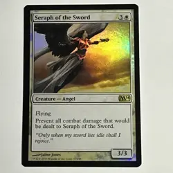 Seraph of the Sword 31/249 FOIL Card Core Set 2014 Magic the Gathering MTG - Image 1
