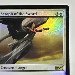 Seraph of the Sword 31/249 FOIL Card Core Set 2014 Magic the Gathering MTG - Image 4