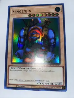 Yugioh! Sengenjin BLTR-EN049 (ultra Rare) + 10 Random Cards - Image 1