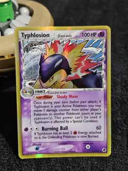 Typhlosion Delta Species 12/101 Ex Dragon Frontiers Holo Pokemon Card NM - Image 1