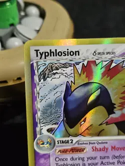 Typhlosion Delta Species 12/101 Ex Dragon Frontiers Holo Pokemon Card NM - Image 2