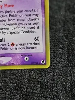 Typhlosion Delta Species 12/101 Ex Dragon Frontiers Holo Pokemon Card NM - Image 5