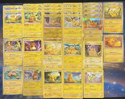 Pokemon Tcg Pikachu Card Lot (30) + Raichu - XY, SM, SWSH, SV - Foils, 10+ Sets - Image 1