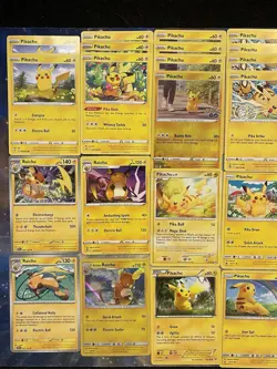 Pokemon Tcg Pikachu Card Lot (30) + Raichu - XY, SM, SWSH, SV - Foils, 10+ Sets - Image 4