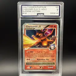Pokemon TCG 2009 Charizard G LV.X Holo Card 143/147 Supreme Victors - Image 1
