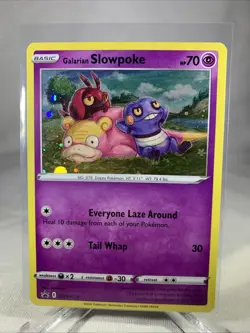 Galarian Slowpoke - SWSH126 Black Promo - Pokemon TCG: Evolving Skies Card - Image 1