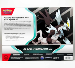 Pokemon Black Kyurem EX Box Sealed w/ Promo Card + 4 Booster Packs - Image 3