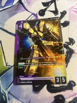 Gundam Card Game - Dual Impact - Gundam Gusion Rebake GD02-055 LR - Image 1