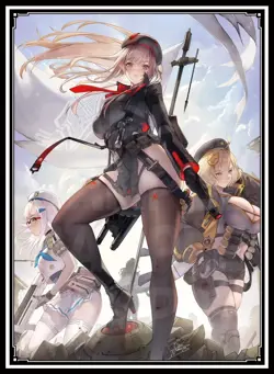 Goddess of Victory: Nikke Rapi doujin Card Sleeve Protector - Image 1