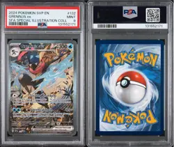 Greninja ex 132 PSA 9 Sv: Scarlet & Violet Promo Cards Holo - Image 3