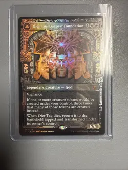 MTG English Ojer Taq, Deepest Foundation (Showcase) NM Foil - Image 1