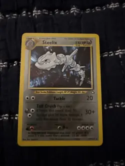 Pokemon TCG Steelix Neo Genesis Holo Rare Card 15/111 2000 Unlimited - Image 1