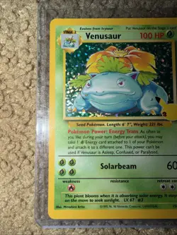 Venusaur 15/102 Celebrations 25th Anniversary Holo Foil Rare Pokemon Card - Image 3