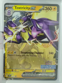 Toxtricity ex Illustration Contest 2024 Promo Scarlet & Violet Promo Cards 215 - Image 1