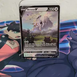Pokemon Arceus V SWSH204 Sword & Shield Promo Holo Basic 220HP English Card - Image 1
