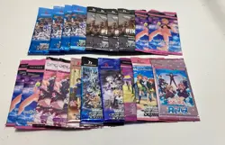 Mixed Miscellaneous Anime Trading Card Booster Pack Bundle (Set Of 20) - Image 1