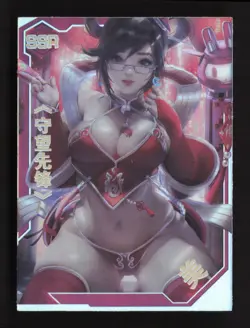 Overwatch Mei Goddess Story Sexy ANIME Waifu Girl CCG ACG Card - Image 1