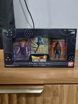 Dragonball Super Card Game Theme Selection: History of Vegeta - Brand New - Image 1