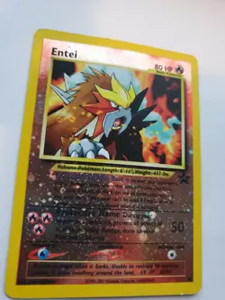 Entei Promo Holo Pokemon Card Base WOTC - Image 1