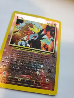 Entei Promo Holo Pokemon Card Base WOTC - Image 3