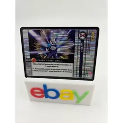 Dragon Ball Z Hidden Power Drill Card DBZ FOIL UR142 Trading Card Game - Image 1