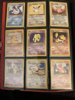 Pokemon Card Collection Binder Lot! Vintage Fossil and Modern Hits! - Image 2