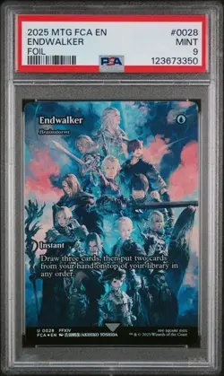Endwalker - Brainstorm (Showcase) Final Fantasy: Through the Ages Foil PSA 9 - Image 1