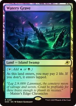 FOIL Watery Grave R Edge of Eternities 261 NM - Image 1