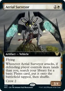 Aerial Surveyor (Extended Art) Commander: Kamigawa: Neon Dynasty NM - Image 1