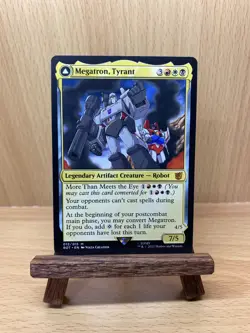 Megatron Tyrant // Megatron Destructive Force - NM - BOT 012 - MTG Transformers - Image 1