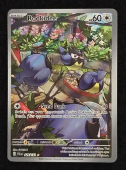 Rookidee 225/193 Paldea Evolved Illustration Full Art Holo Pokemon Card * New - Image 1