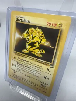 Electabuzz 024/130 Base Set 2 Unlimited Non-Holo Vintage NM/LP Pokemon TCG - Image 2