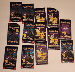 13 sealed Trick or Trade booster packs Pokemon - 2022 - 2023 - 2024 lot 13 pack - Image 2