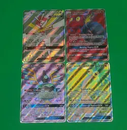 Pokemon NM Alternate Full Arts GX's Lot Of 4 Alolan Exeggutor, Magcargo, Sigilyp - Image 3