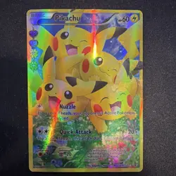 Pokemon TCG Pikachu Full Art Holo Ultra Rare RC29/RC32 Generations Radiant - Image 1