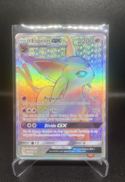 ESPEON GX #152/149 - Secret Rainbow Rare Pokemon Sun and Moon Base Set - Image 1