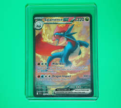 Pokemon TCG Salamence ex 187/159 Sv09: Journey Together SIR Holo - Image 1