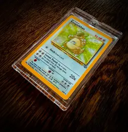 Pokemon TCG Kangaskhan Holo Rare Jungle Unlimited 5/64 WOTC Vintage MP - Image 1