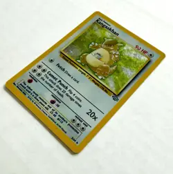 Pokemon TCG Kangaskhan Holo Rare Jungle Unlimited 5/64 WOTC Vintage MP - Image 4