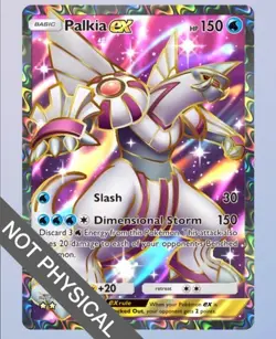 Pokemon TCG POCKET - Palkia Full Art 2⭐, Space-time Smackdown, English - Image 1