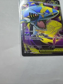 2025 Pokemon Phantasmal Flames Mega Sharpedo ex Ultra Rare #113/094 - Image 5