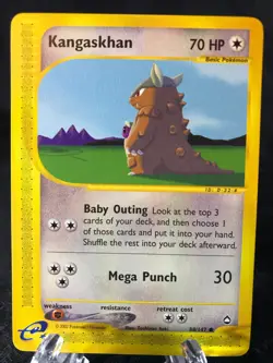 Kangaskhan 088/147 Aquapolis Common Pokemon TCG NM Never Played - Image 1