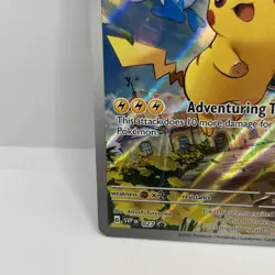 Pokemon TCG Paldea Evolved Pikachu Pokemon Center Promo SVP027 Sealed - Image 5
