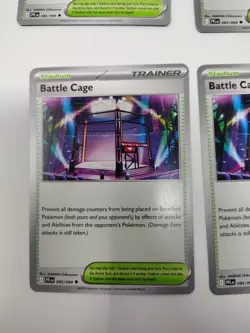 4x Battle Cage 085/094 x4 - Phantasmal Flames - Pokemon TCG - Playset - Image 5
