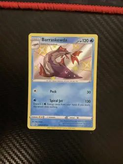 BARRASKEWDA SV032/SV122 SHINING FATES POKEMON (SHINY VAULT RARE, NM) - Image 1