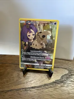 Mimikyu 245/236 Alt Art Secret Rare Pokemon Sun & Moon Cosmic Eclipse - Image 2