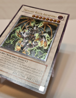 Ultimate Rare Thought Ruler Archfiend TDGS-EN044 Unlimited Yugioh 1039 - Image 2